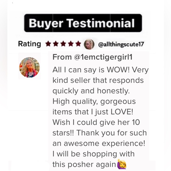 Buyer Testimonial - Picture 1 of 1